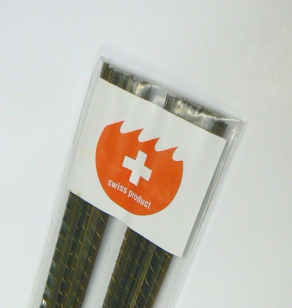 Jewelry Making Saw Blades # 4/0 for Jewelers Saw Frame Blade Swiss Made 1 Dozen