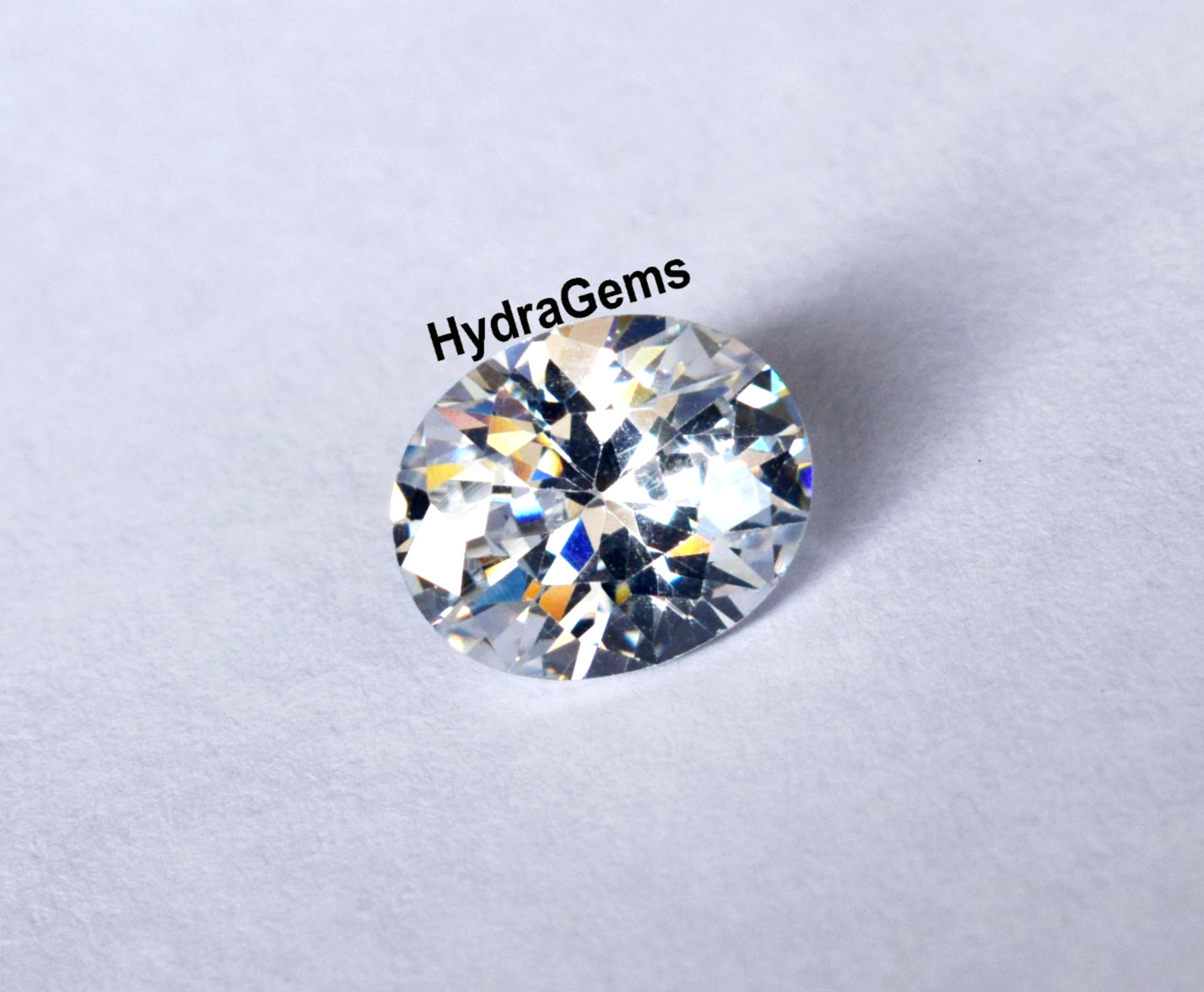 5.80 Ct Apx. Natural White Sapphire Oval Cut Loose Gemstone for Jewelry Making