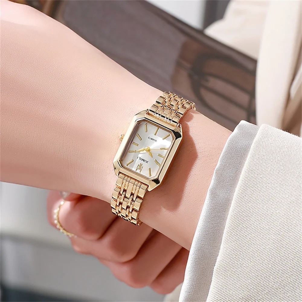 Women’s Classic Casual Square Dial Analog Quartz Wrist Watch Dress Watches Gift
