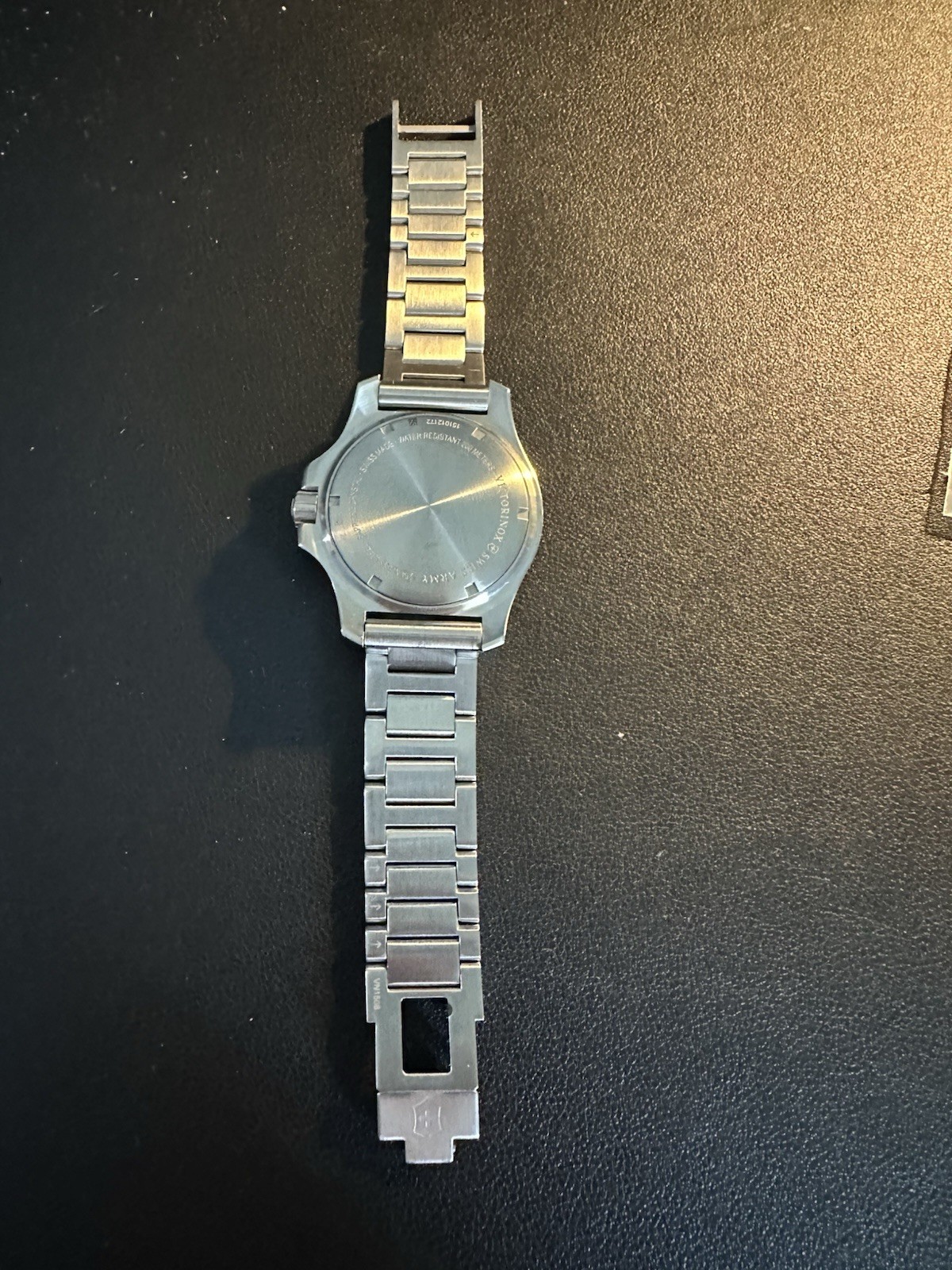 Victorinox INOX Watch Blue Dial With Links