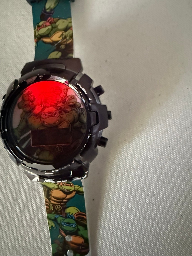 Nickelodeon teenage mutant ninja turtles flashing lcd watch Kids Boys