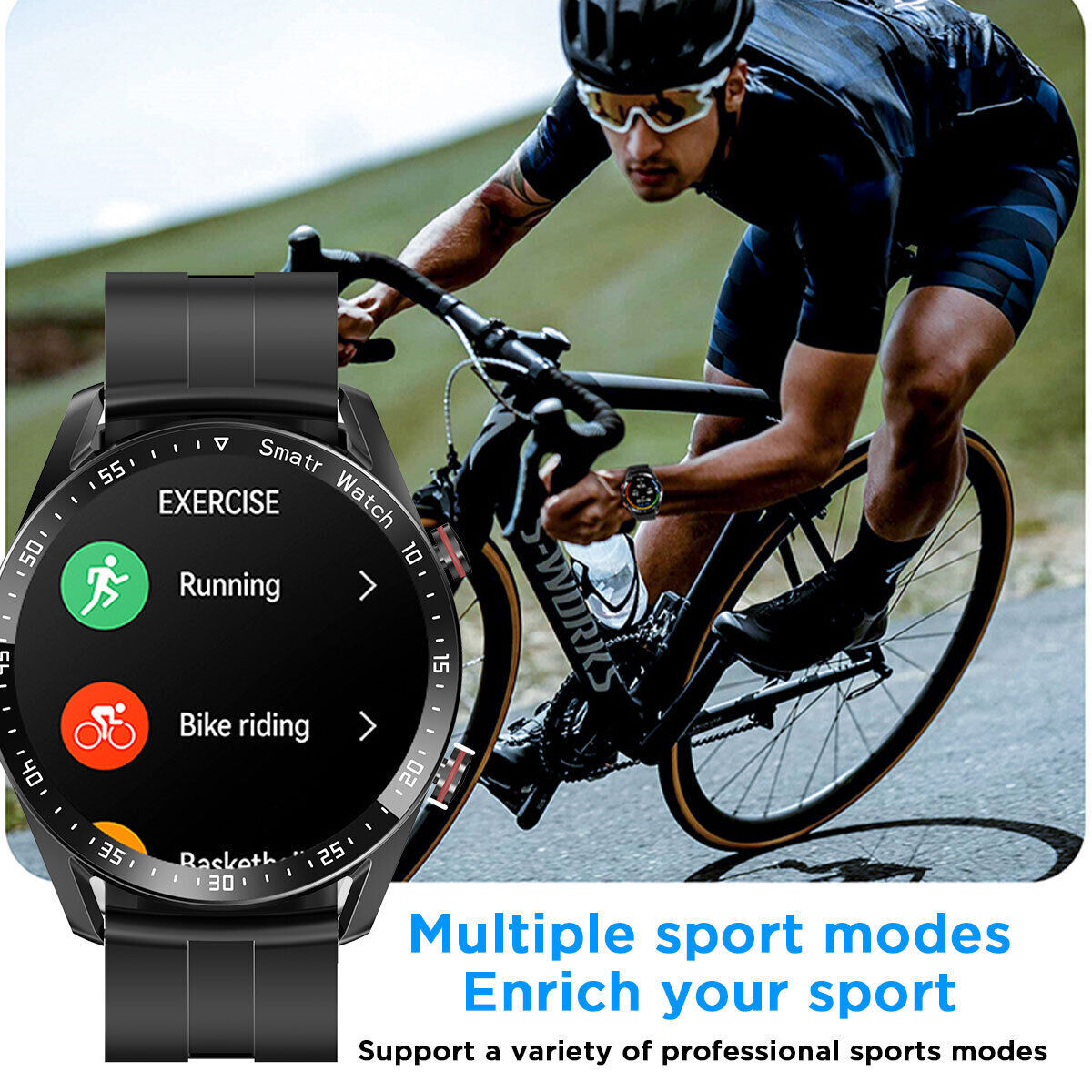 Smart Watch For Men Women Waterproof Smartwatch Bluetooth For iPhone Samsung