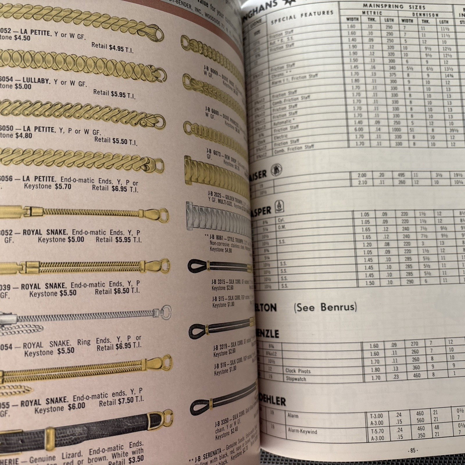 Best Fit 111 & 111A Encyclopedia of Watch Material, 1979 Parts 1 And 2