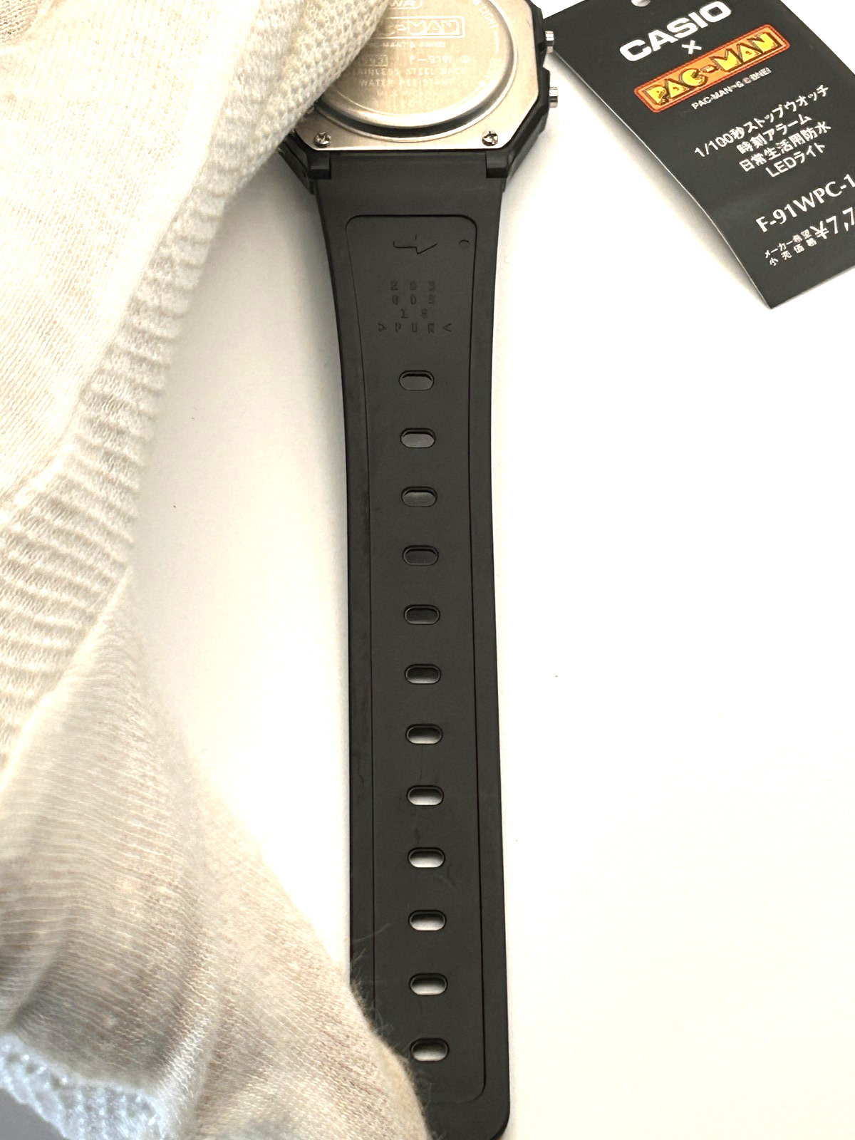 Casio PAC-MAN F-91WPC-1AJR Watch New Unworn w/Warranty Retro Gaming Japan