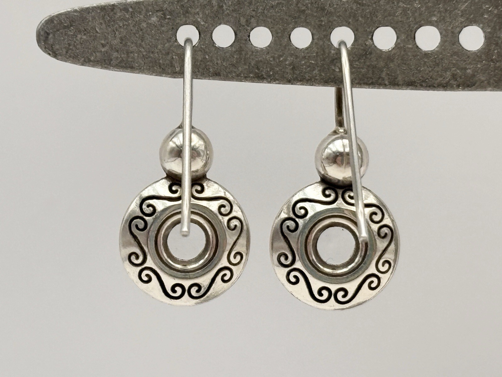 Brighton Constellation Crystal Earrings Silver plated White Colorless Crystals