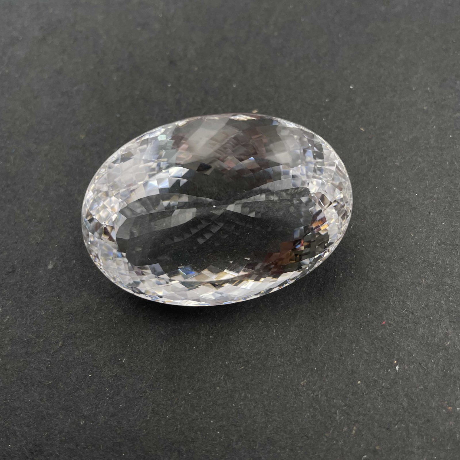 Natural Crystal Quartz Flawless Gemstone Oval Cut 29*39 MM 152 CT