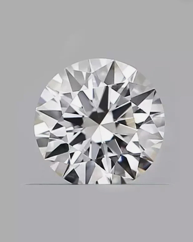3.00ct Lab-Created Round Brilliant Diamond D-F IF Ex Cut AGSL 9.50mm