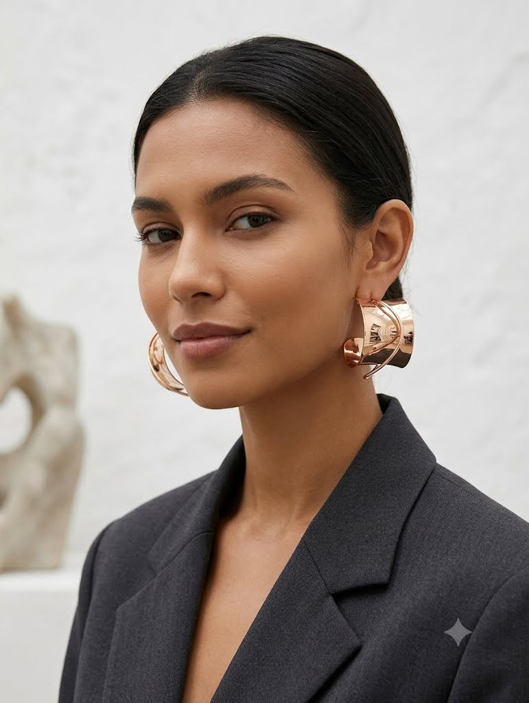 Unbranded Earrings Lead and nickel free hoop earrings