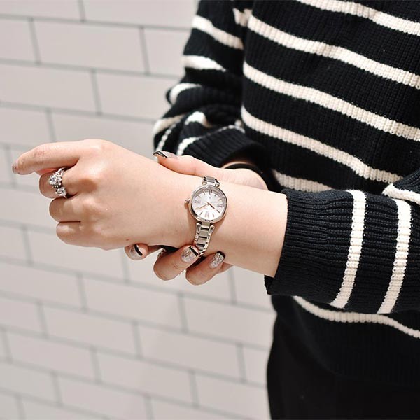 【SEIKO】LUKIA Grow SSQW081 Solar Radio Titanium Ladies Watch JDM from JAPAN gift