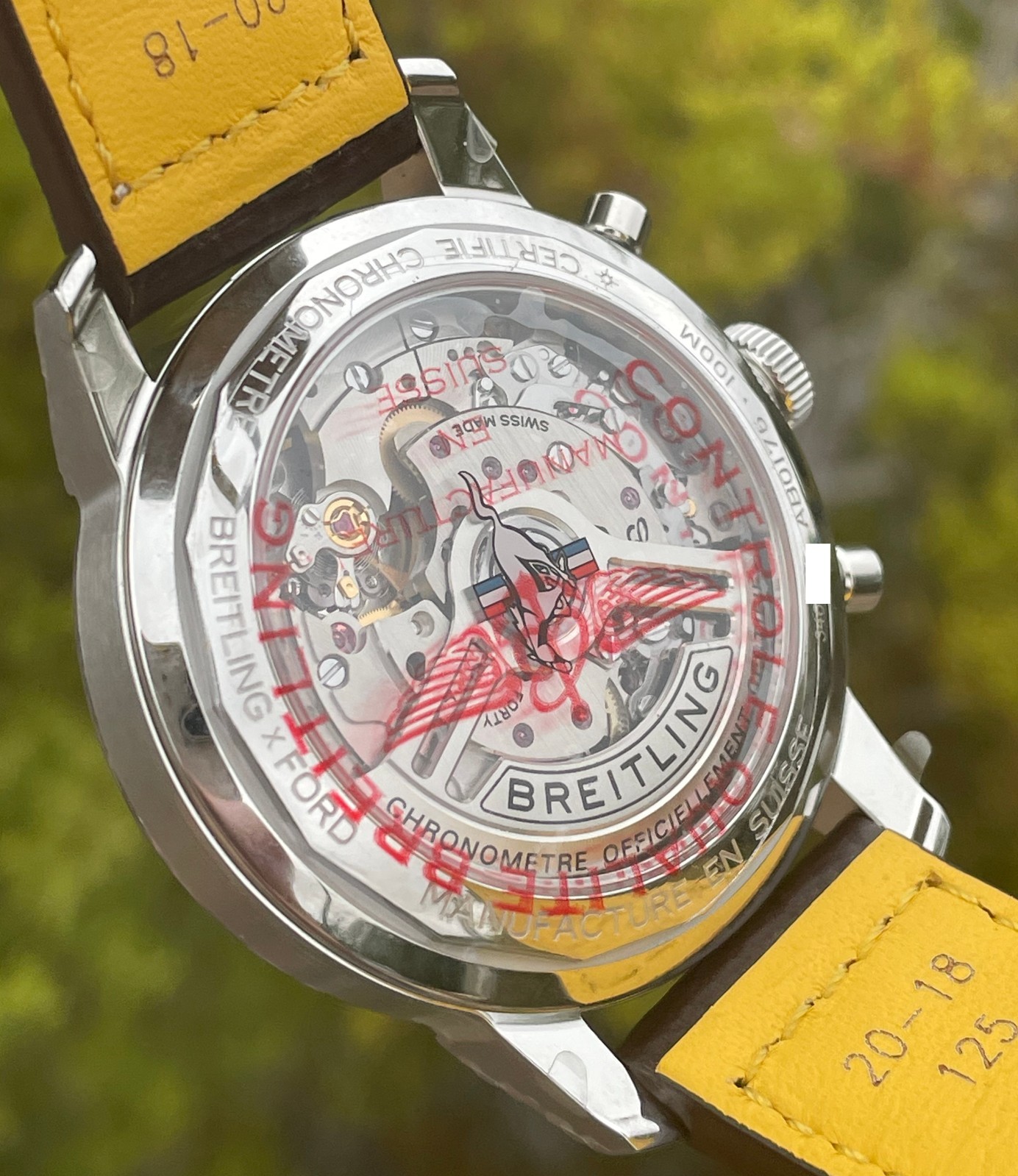 Breitling AB0176 Top Time B01 Ford Mustang AB01762A1L1X1 – NEW STICKERS
