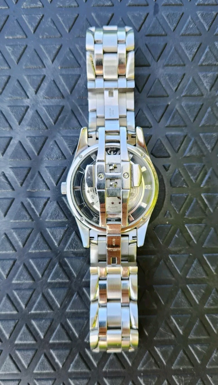 Philip Watch Floating Sunray Exhibition Mechanical ETA 7001 Men’s 39mm Watch!!!