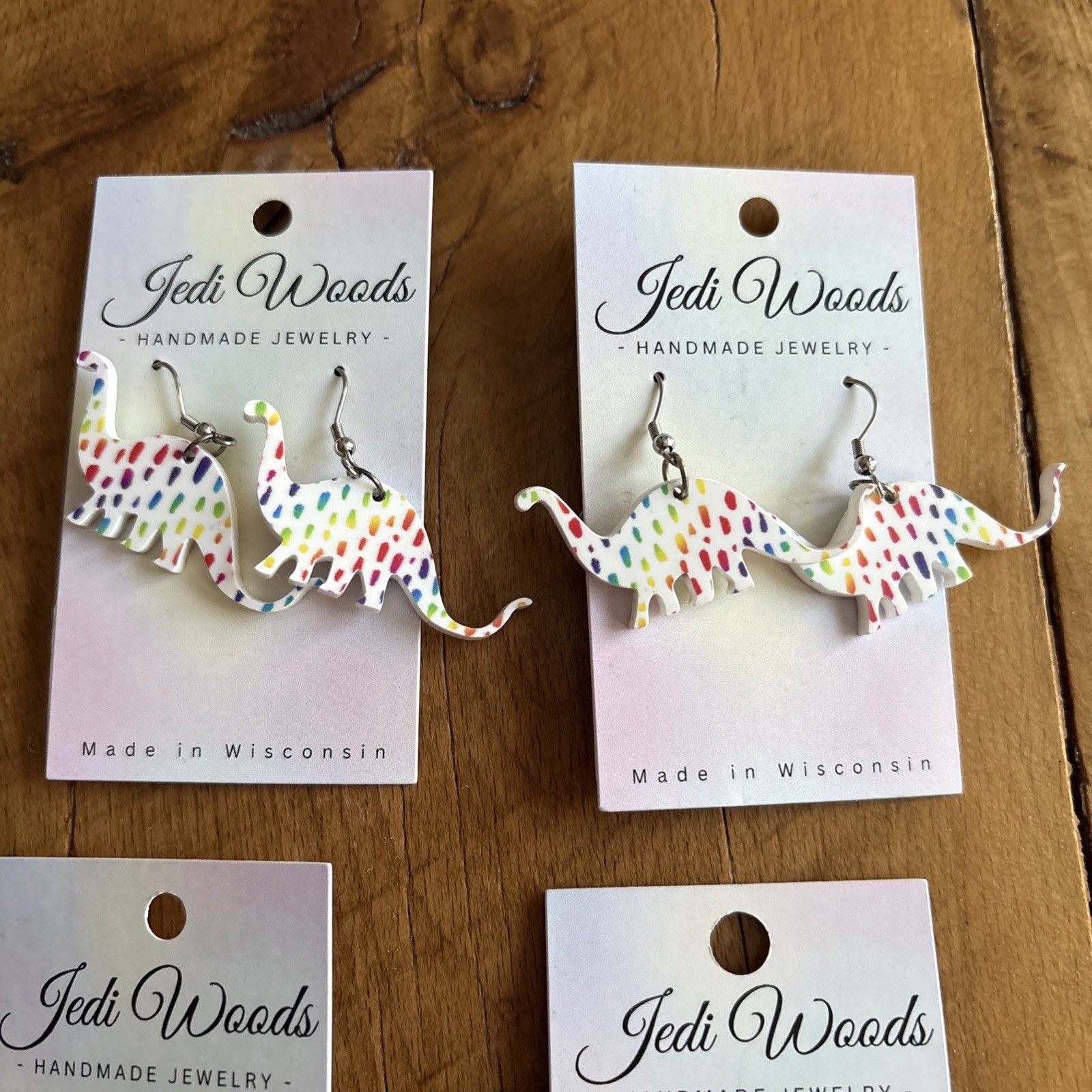 Brand New Set Of Handmade Dangly Earrings 11 Pairs In Total