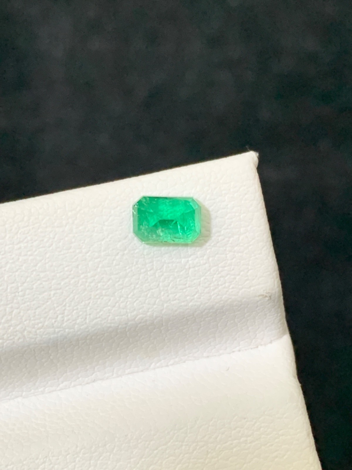 0.82carat emerald Gemstone From zambia