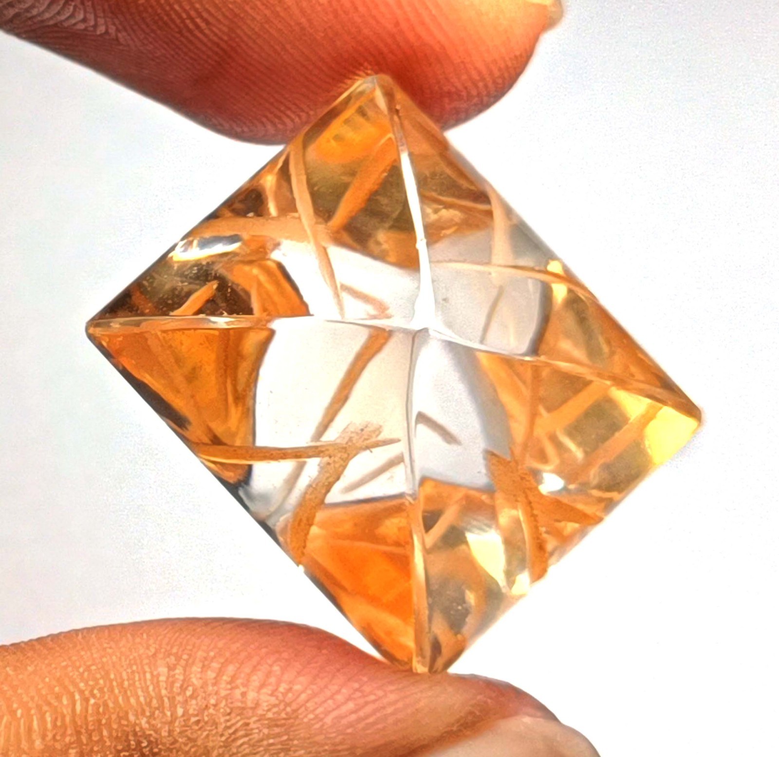 IGL CERTIFIED 3 Ct Lab Grown Diamond Colorless IF Clarity Raw Loose Gemstone
