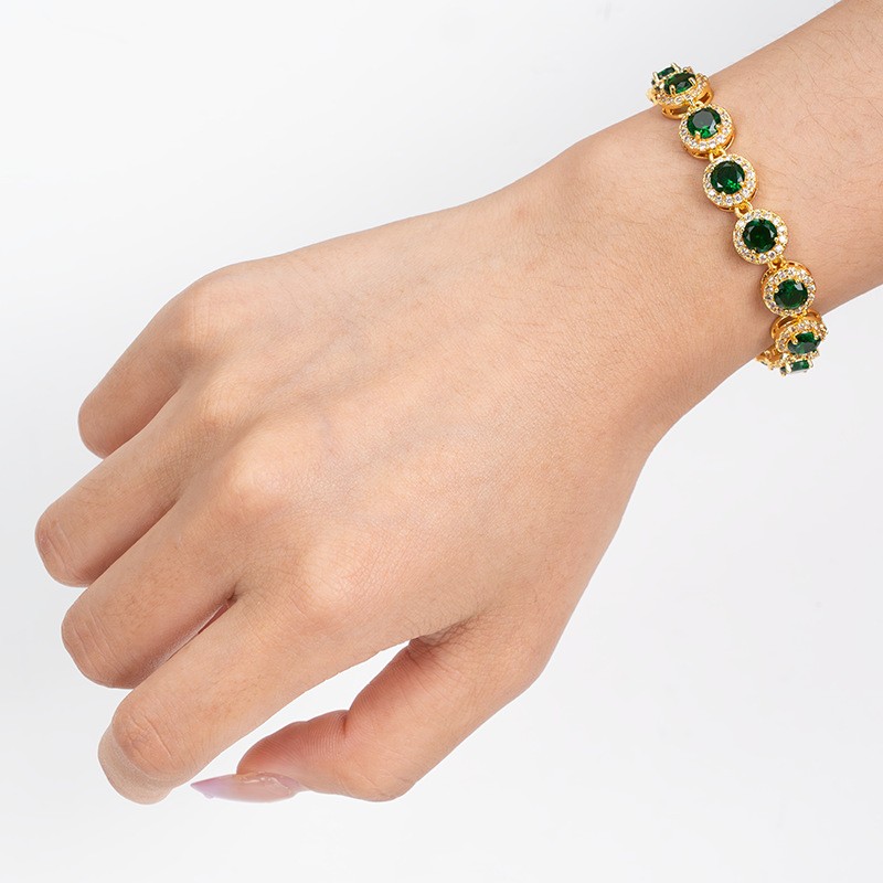 Dopamine round bracelet, fresh, sweet and gentle versatile bracelet niche