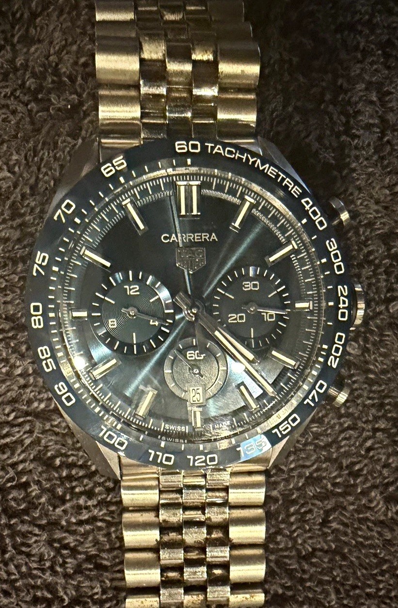 TAG Heuer Carrera 2 44mm CBN2A1A.BA0643 in “Pre-owned “