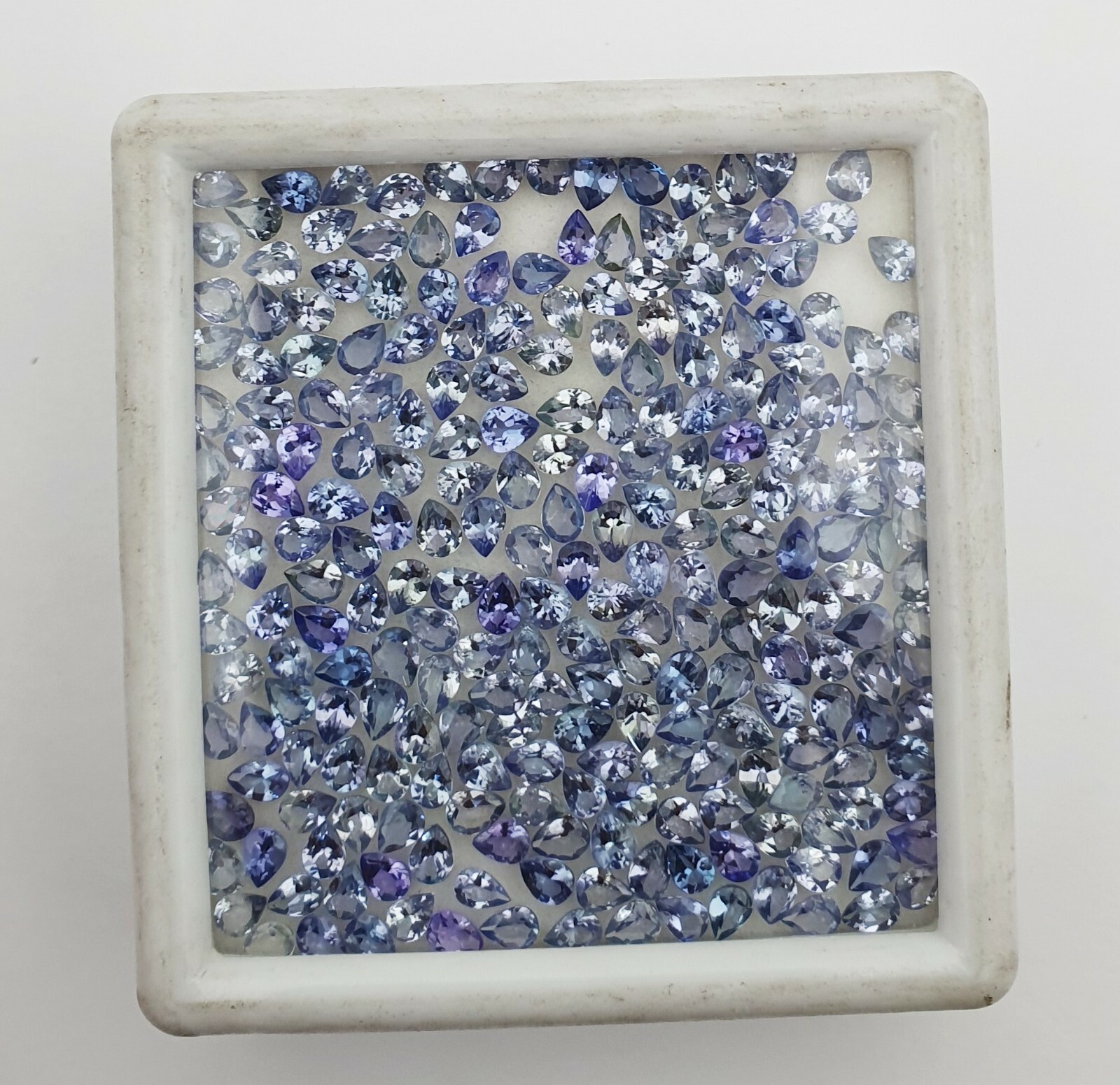 Natural Tanzanite Stone Pear Cut Loose Gemstone Lot 37 Pcs 3*4 MM 5 CT