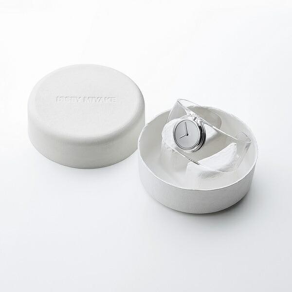 Issey Miyake O SILAW001 Tokujin Yoshioka Design Clear Bangle Watch Quartz