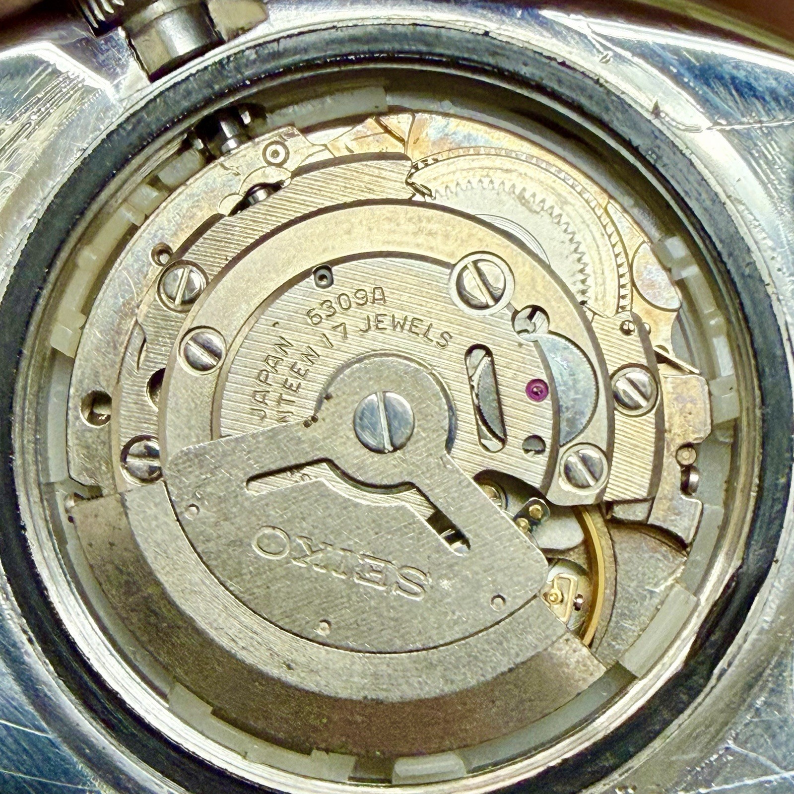 Vintage Seiko Turtle 6309-7040 Automatic Diver Watch. Clean Movement!