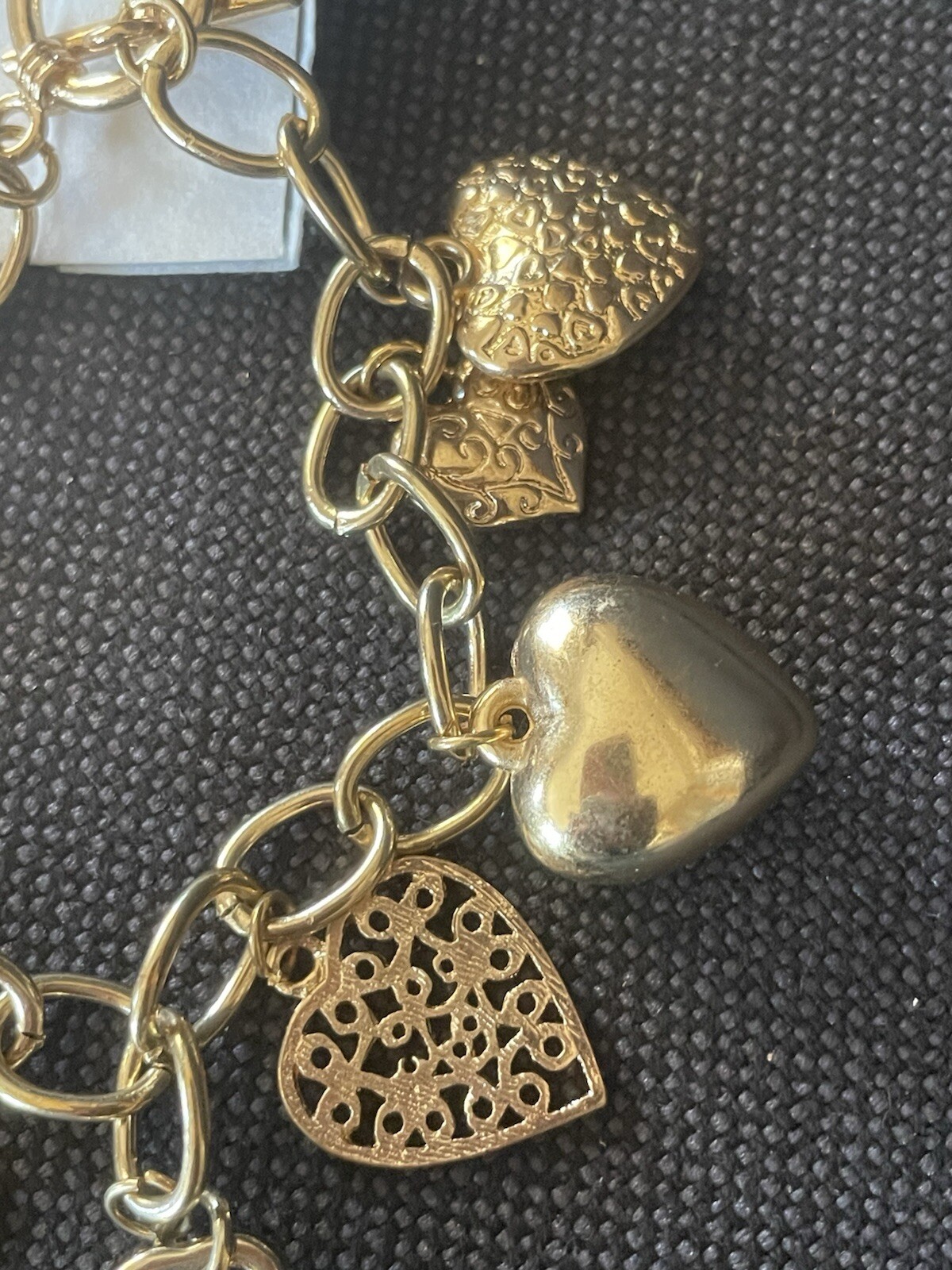 Heart Charm Bracelet W/heart Watch See details (J-12)