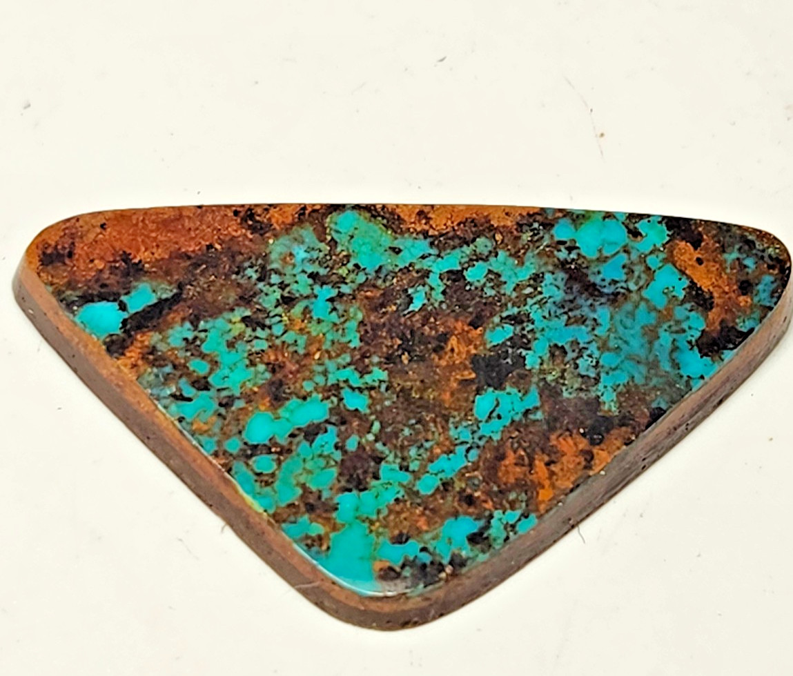 Blue High Grade Pilot Mountain Turquoise Cabochon rare gemstone 40 Carats@G