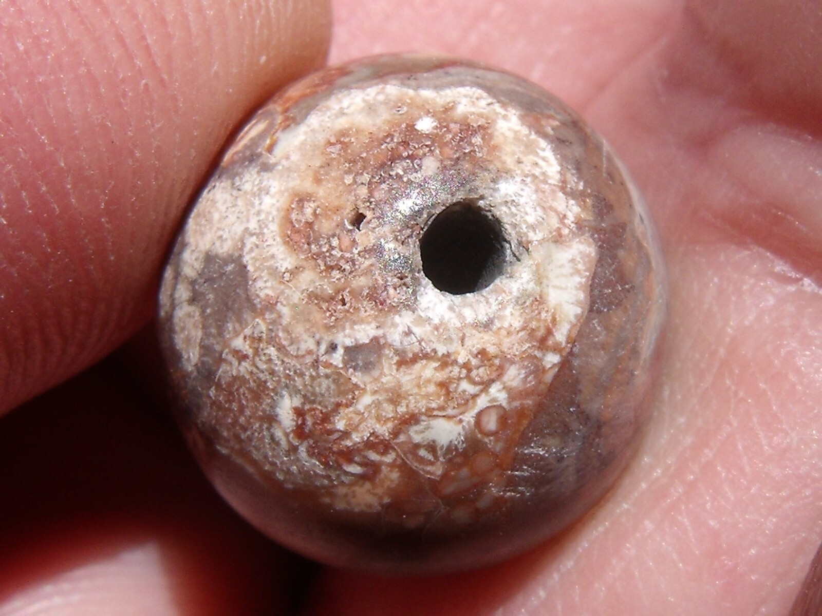 13.11 Ct. Mexican Cantera fire opal bead