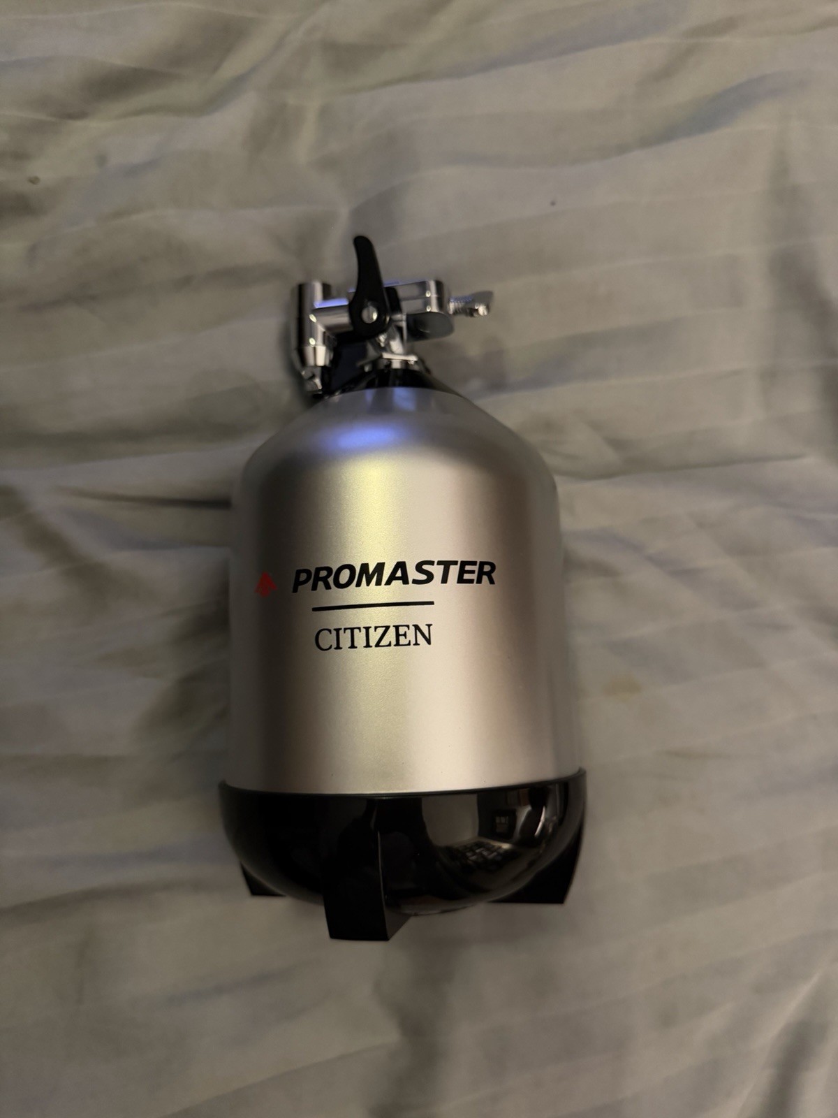 Citizen Eco-Drive Men’s ​PROMASTER ORCA Black Rubber Strap Watch