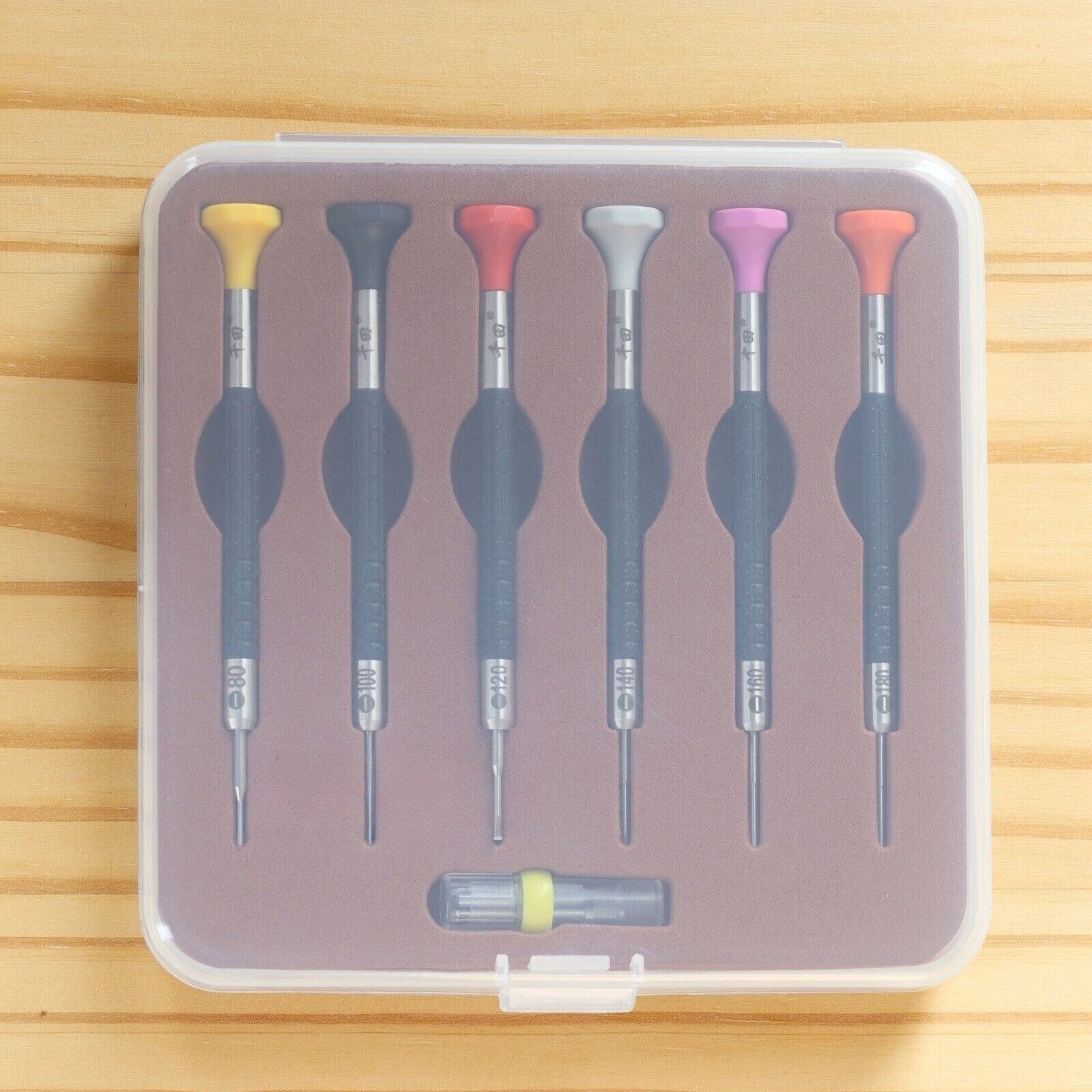 304L T-Blade Screwdriver Set (0.8-1.8mm) for Rolex Tudor Watch Strap Bracelet