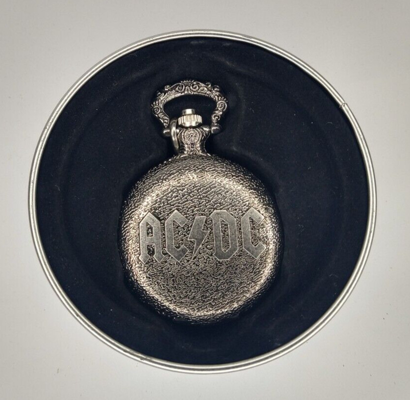 AC/DC Back in Black Pocket Watch 2006 Tour Collection B