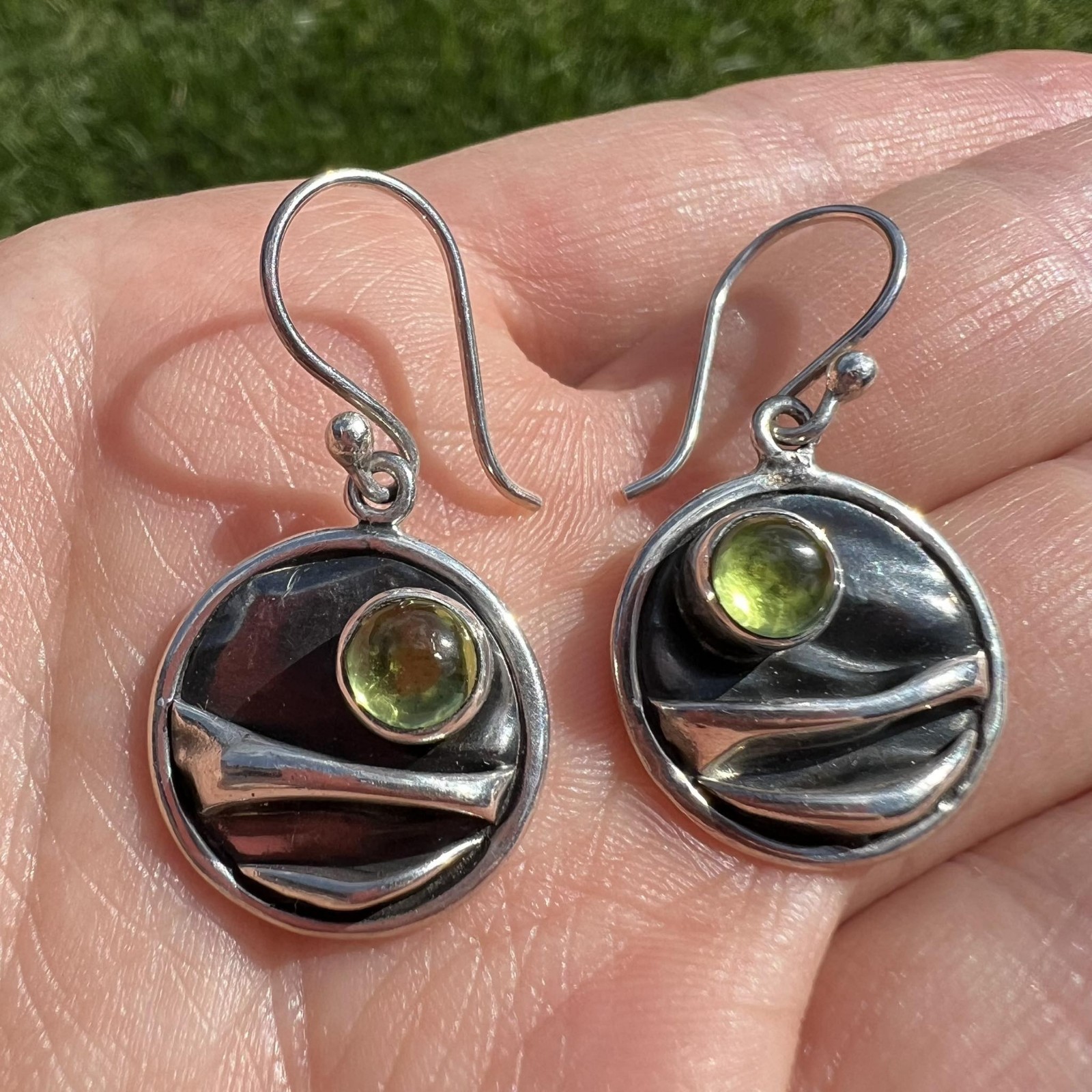 Taxco Dawn Vintage Sterling Silver 925 Women’s Jewelry Earrings Hand Made Marked