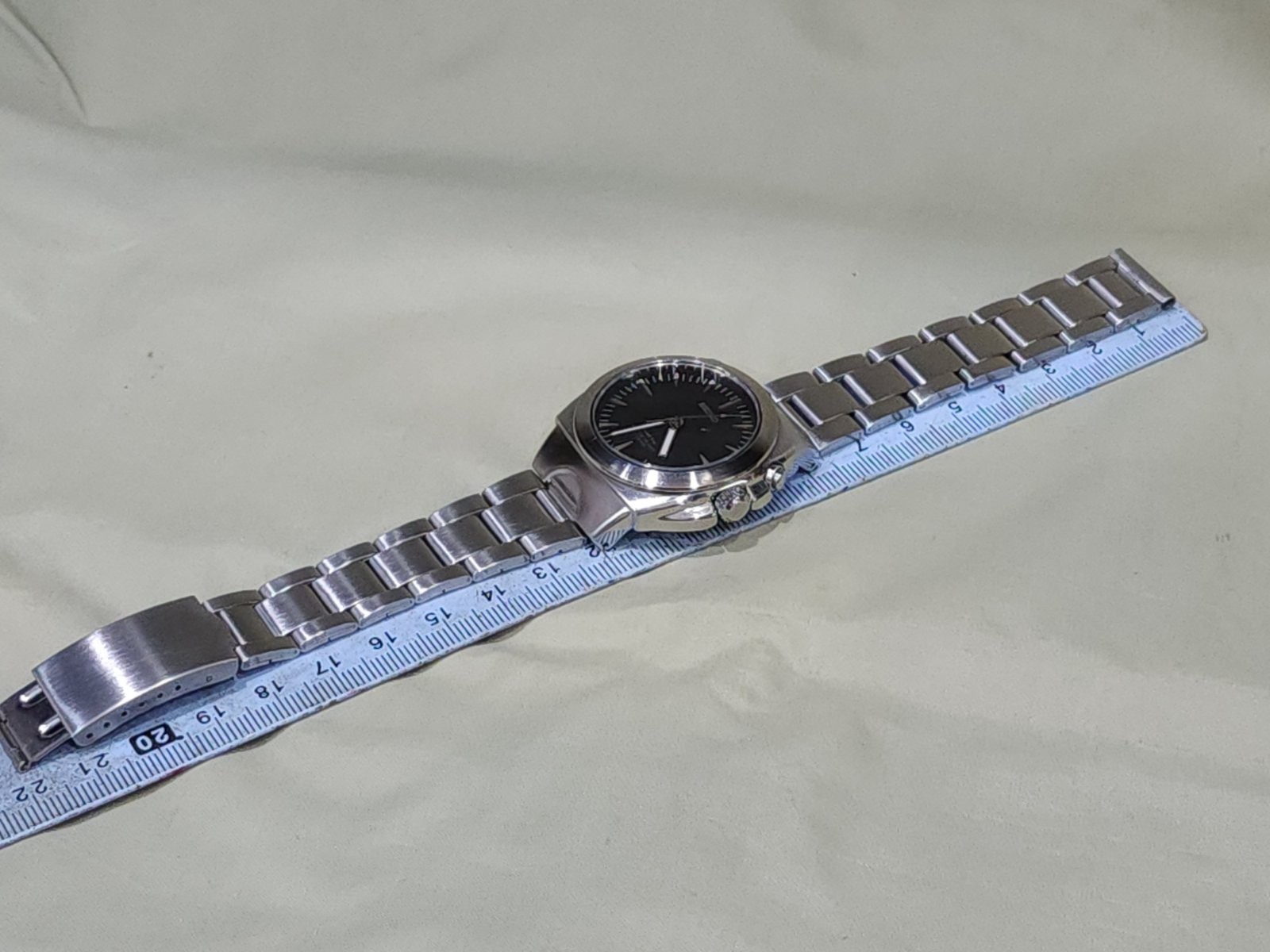 Seiko (SUS AGS) KINETIC 5M42-0E50 A4 Black Dial Japan Vintatage RARE