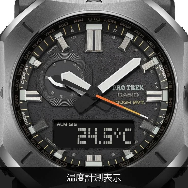 CASIO PRO TREK PRW-6900YB-3JF CORDURA Band Solar Radio Men Watch New in Box JPN