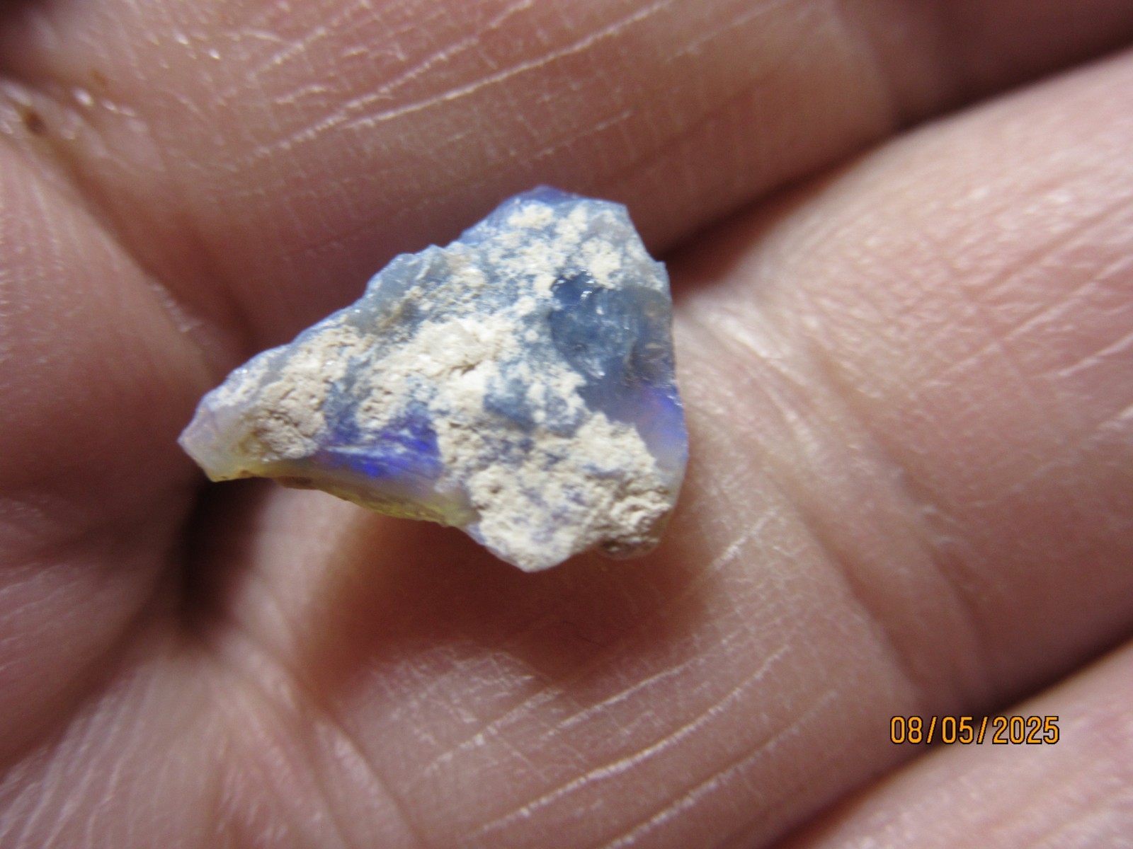2 Pieces Australian Lightning Ridge Opal 7/16″ Rough Collectible TPALROR-1