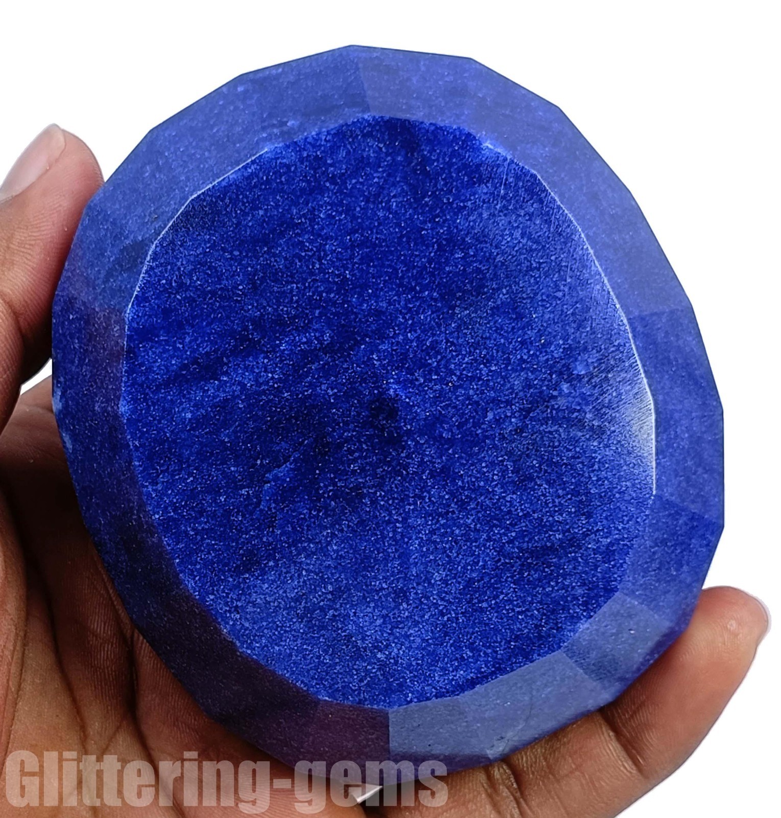 Showpiece 3192Ct Natural Blue Sapphire Oval Cut IGL Certified Huge Gemstone 5DDI