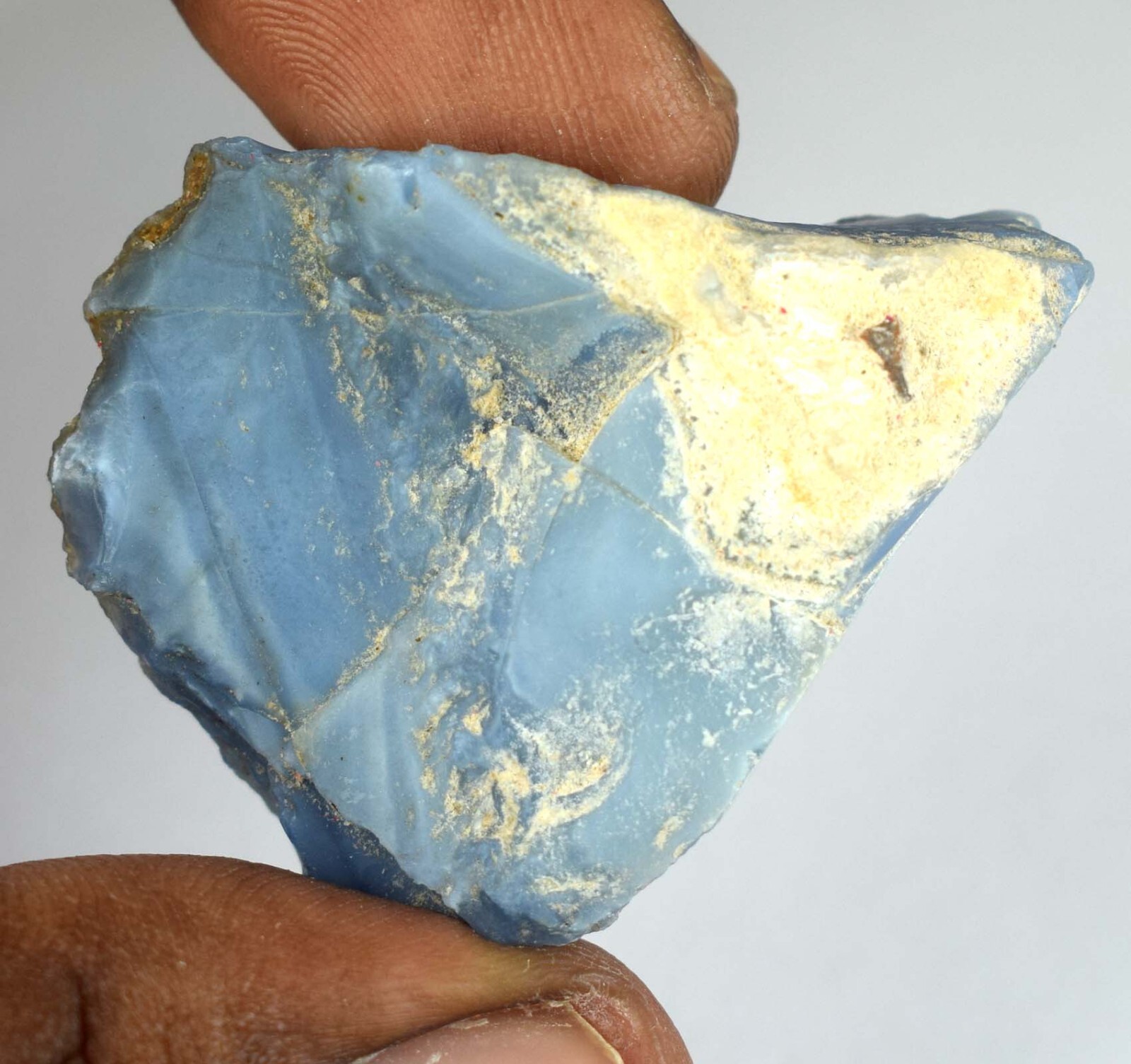 Blue Opal Natural Australian 97.70 Ct/47 mm Gemstone Rough Engagement Gift