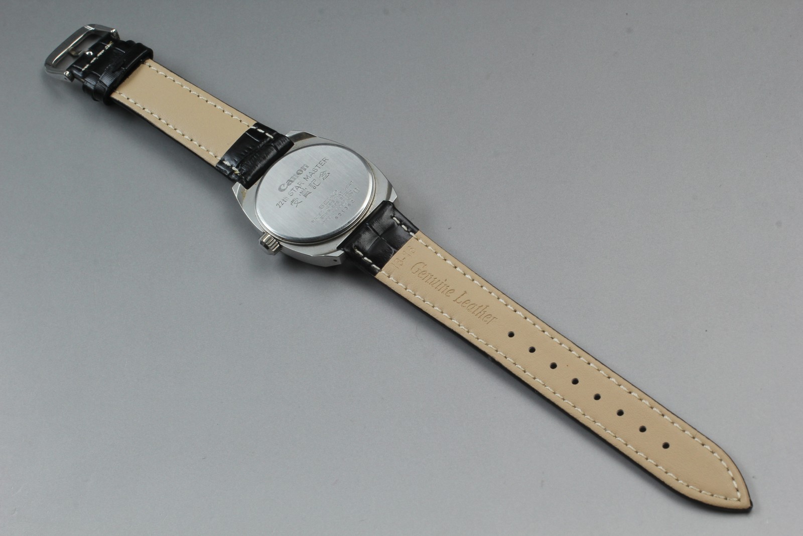 *NEAR MINT* Vintage SEIKO SUS 5Y89-0A50 Day/Date White Dial Men 33mm Watch JAPAN