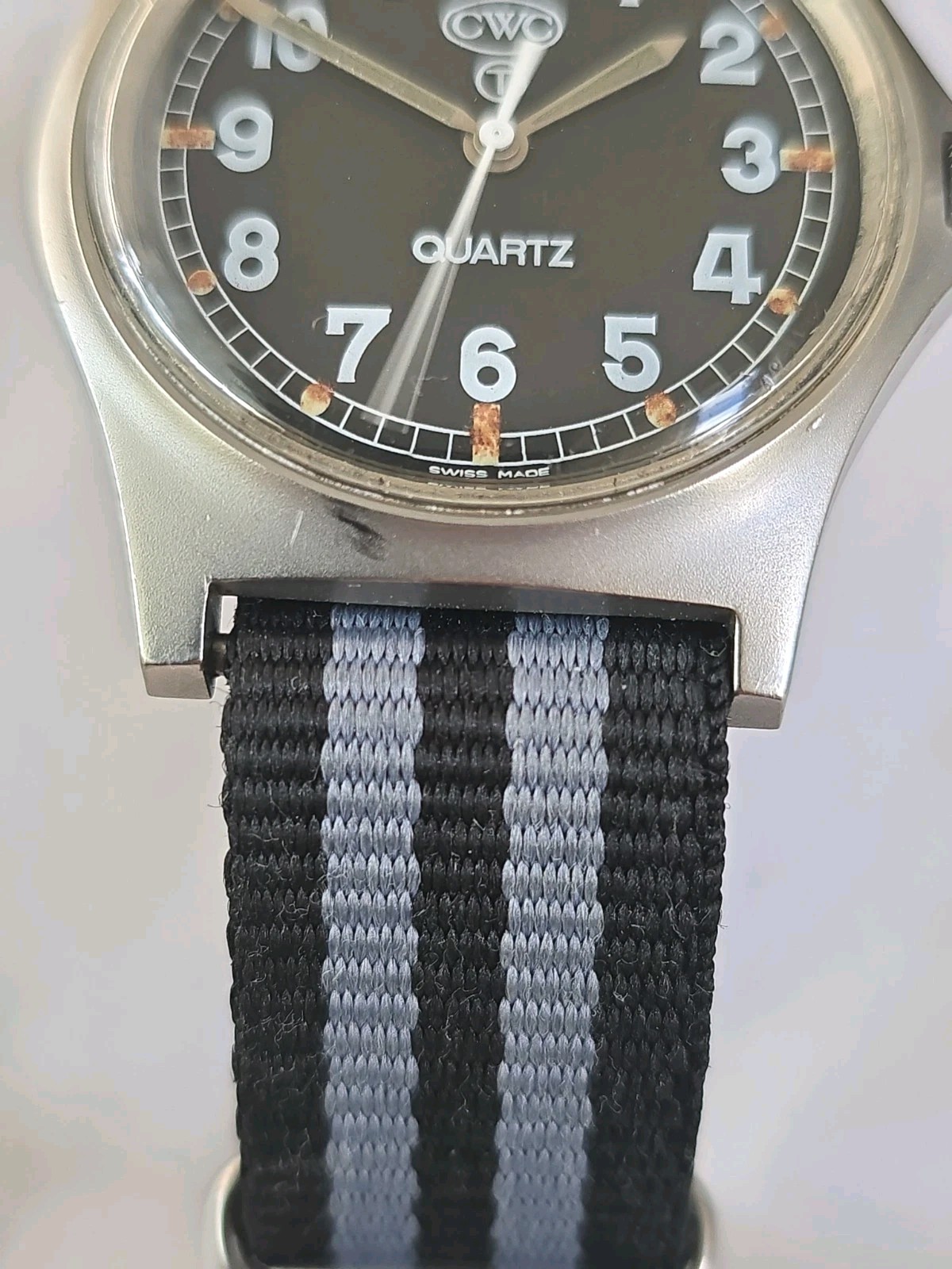 1990 Royal Navy CWC G10 Swiss Made Military Issued Quartz Wristwatch