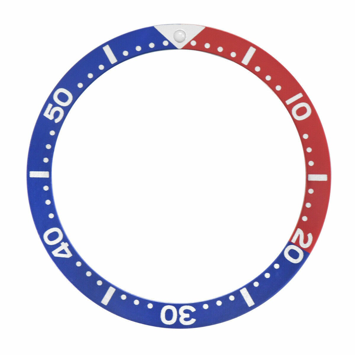 BEZEL INSERT FOR SEIKO WATCH 6309-7040-7049 SUWA TURTLE 6309A AUTAMATIC PEPSI