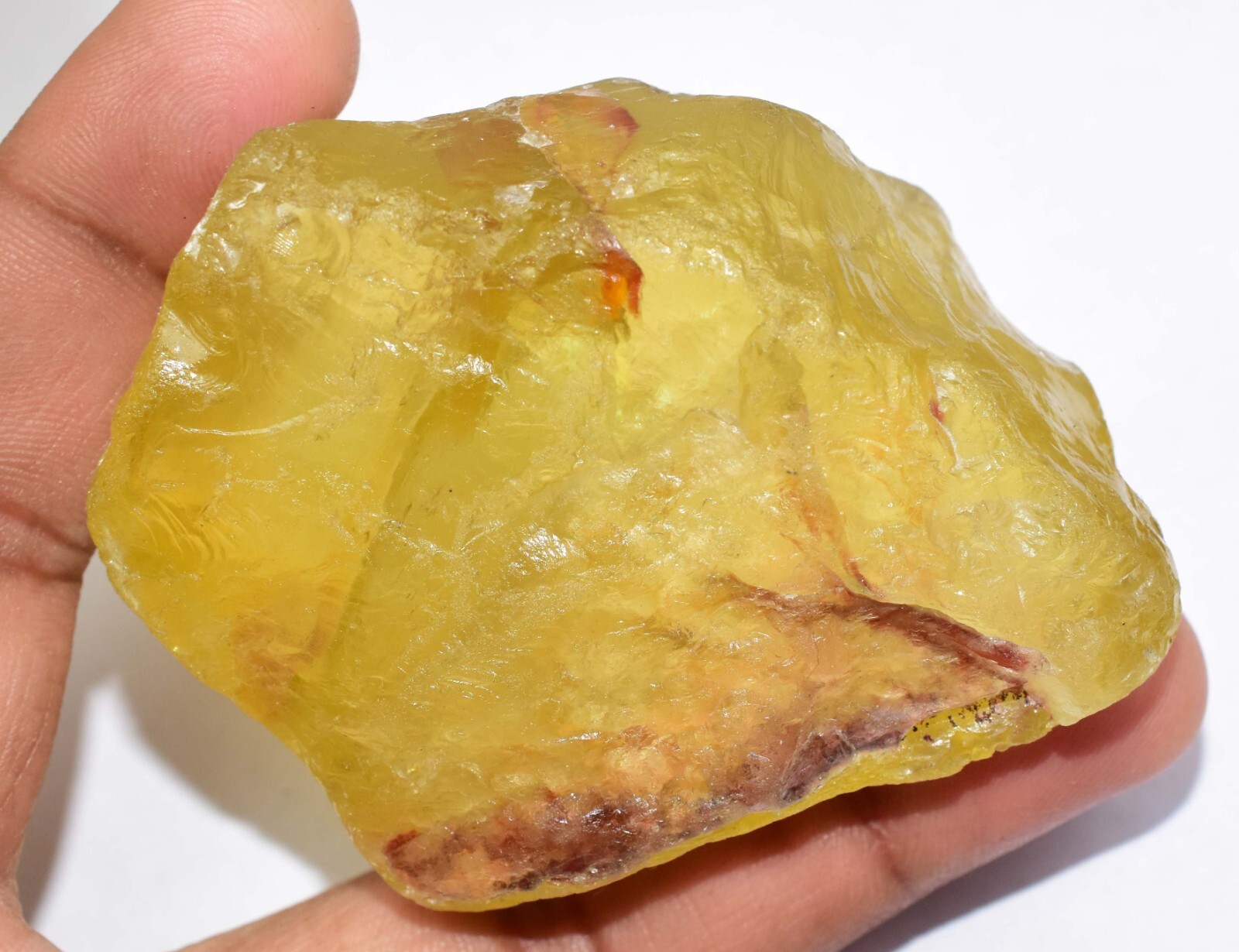 626.60 Ct Natural Lemon Brazilian Citrine Certified Untreated Earth-Mined Rough
