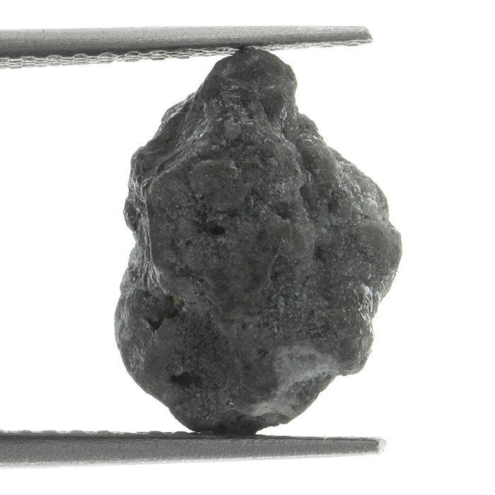 11.89×8.86×7.80 MM 4.85 Carat Natural Rough Loose Raw Dimaond Grey Color