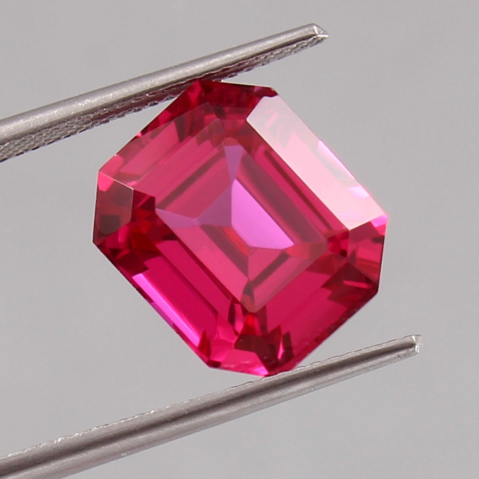 AAA Flawless Mozambique Blood Red Ruby Loose Radiant Gemstone Cut Stone 13×11 MM