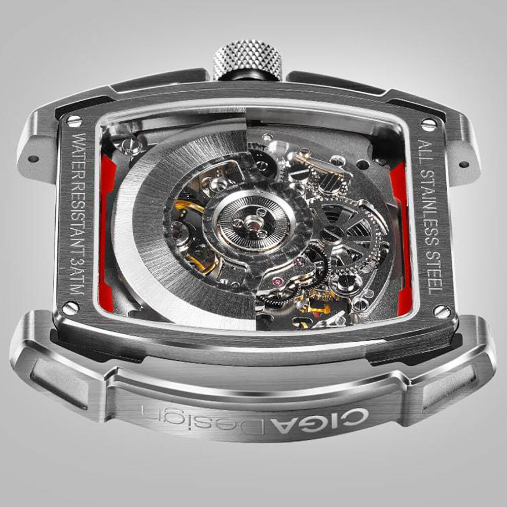 CIGA Design Z Series Aircraft Automatic Skeletonized Black Sapphire Men’s Watch
