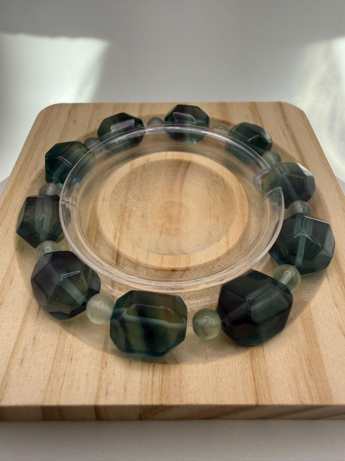 Natural Blue Fluorite – 11mm – A7-0876