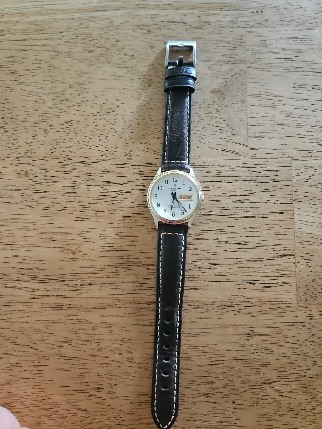 Optima Quartz Day Date Watch