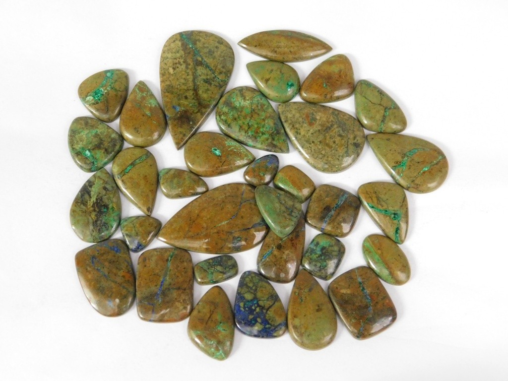 AAA+ Quality Shattuckite Cabochon Gemstone Fancy Jewelry Wholesale Lot 71338