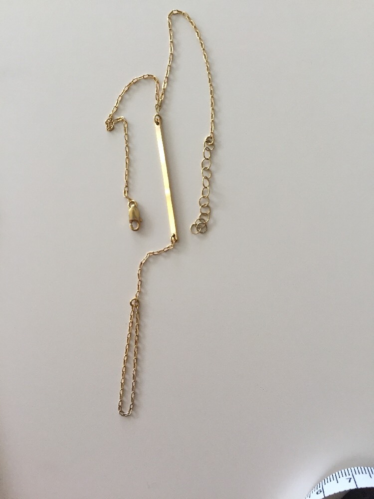 Kristen Elspeth Monolith Fingerchain Rose Gold Bracelet One Size
