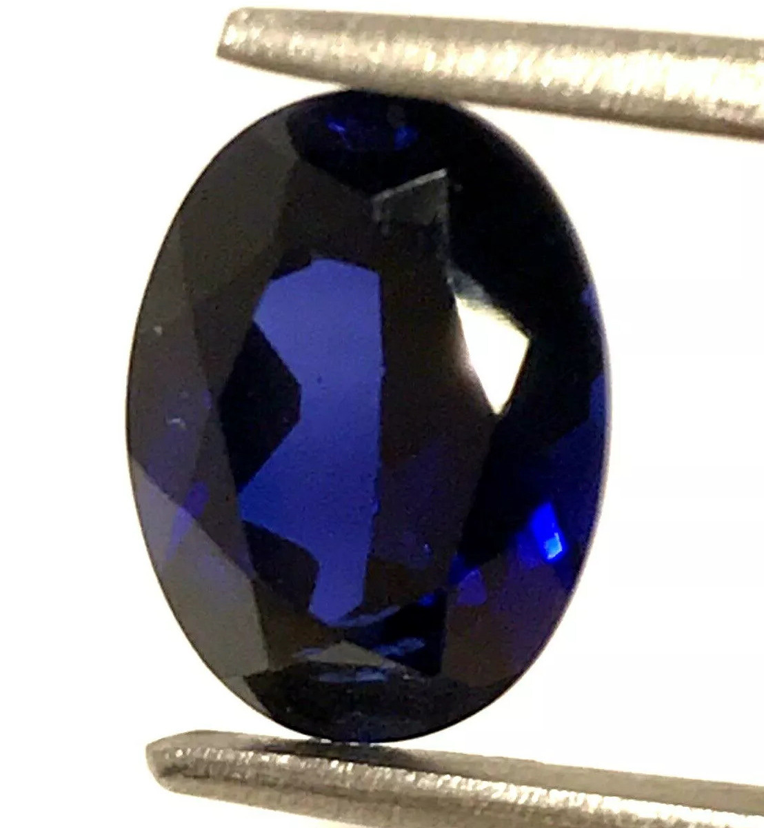 5.50 Ct Natural Blue Sapphire, Excellent Oval Cut , SI Clarity,9 mohs