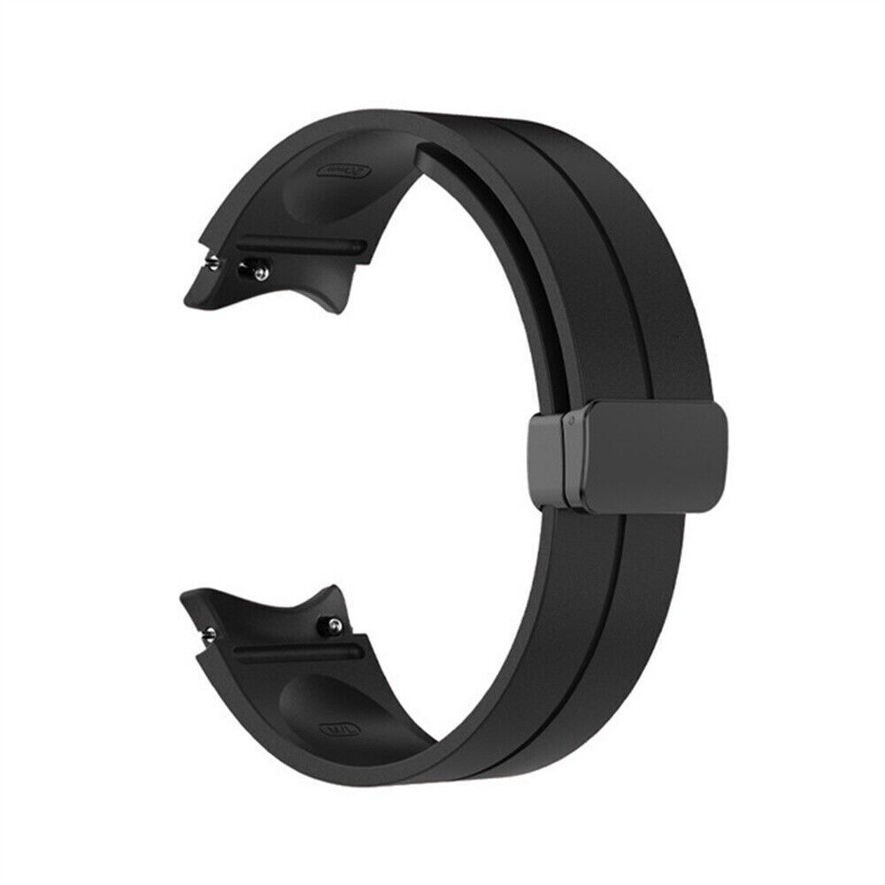 For Samsung Galaxy Watch 5 40 44mm 45mm Magnetic Silicone Watch Band Sport Strap