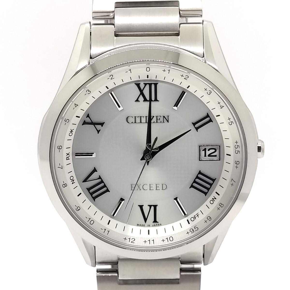 CITIZEN EXCEED Eco Drive Radio CB1110 61A Men’s Watch with Box
