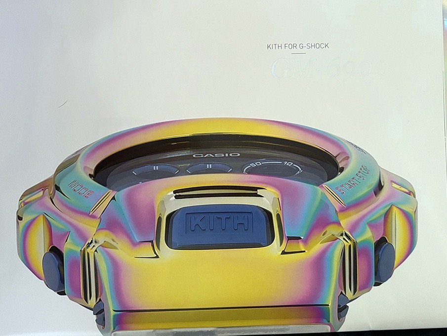 KITH x CASIO G SHOCK GM 6900 10TH ANNIVERSARY RAINBOW 2021 NEW ALL INCLUDED !!!